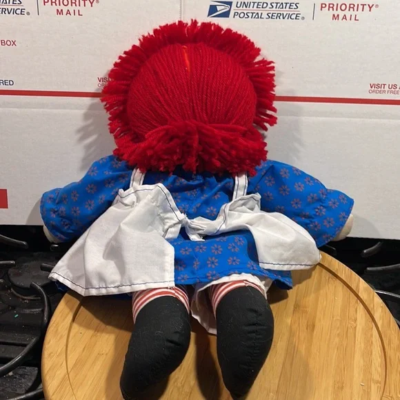 Raggedy Ann Doll by Applause - Picture 3 of 7